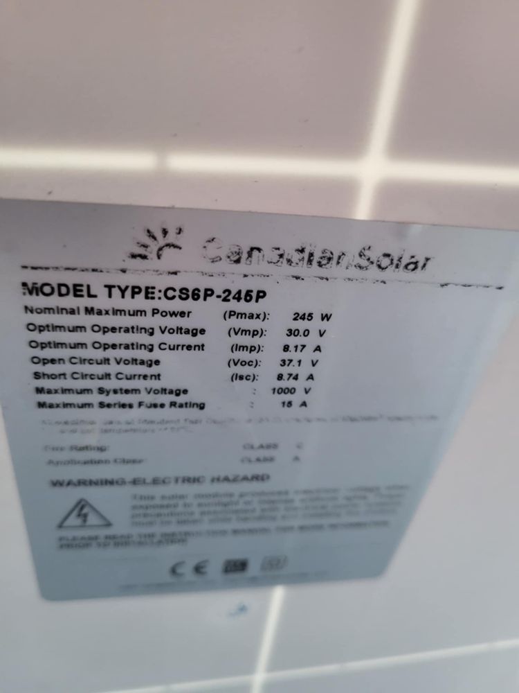 Фотоволтаични панели за 15kW инсталация