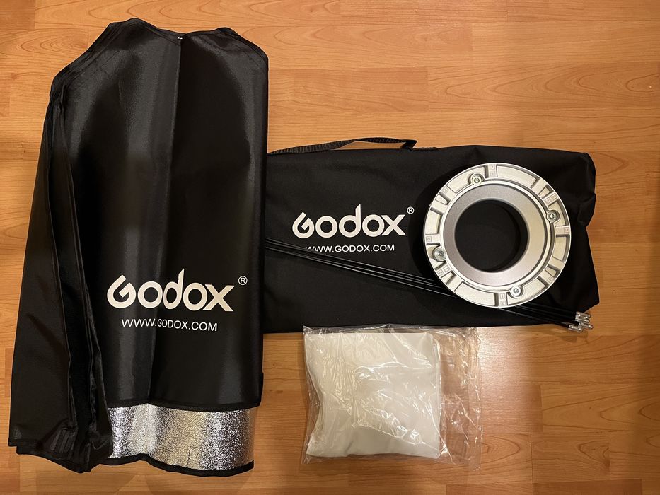 Aputure Amaran 100x  Bi-Color Lampla Led + Softbox Godox