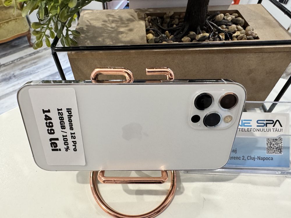 iPhone 12 Pro  128Gb /100% - Din magazin,cu garantie! RATE TBI !