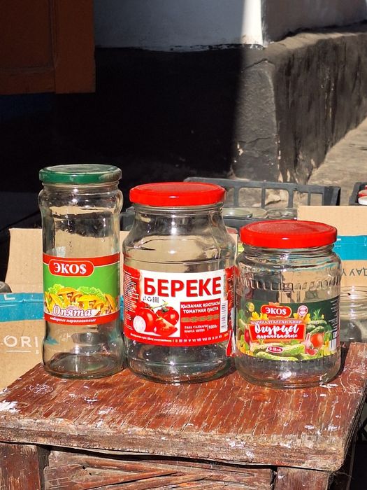 Банки стекляные 1 л , 0,7 л , 0,5 л