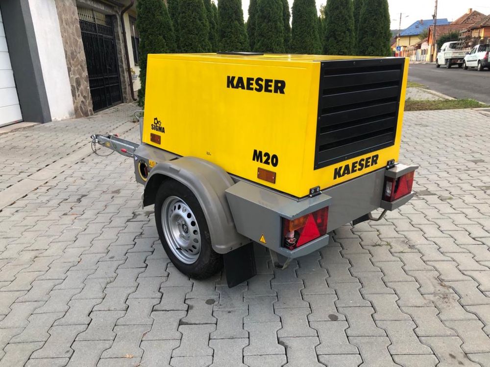 Motocompresor Mobil KAESER M 20 are 52 ore Fabricatie 2022