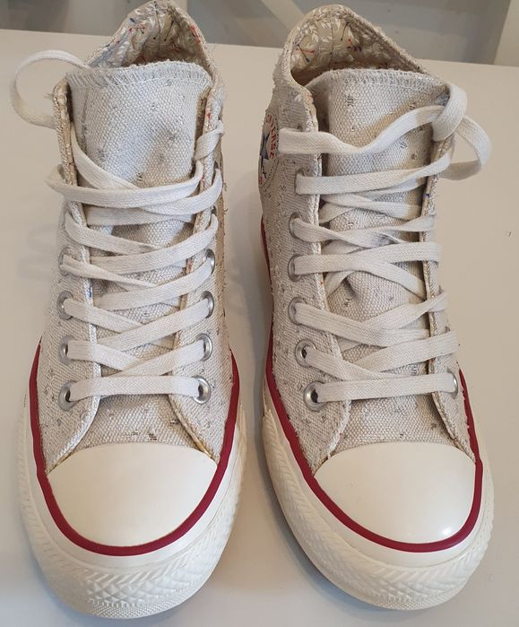 Converse cu platforma mas 37