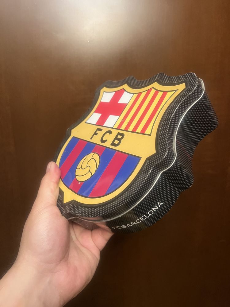 FCB Barcelona emblema metalica