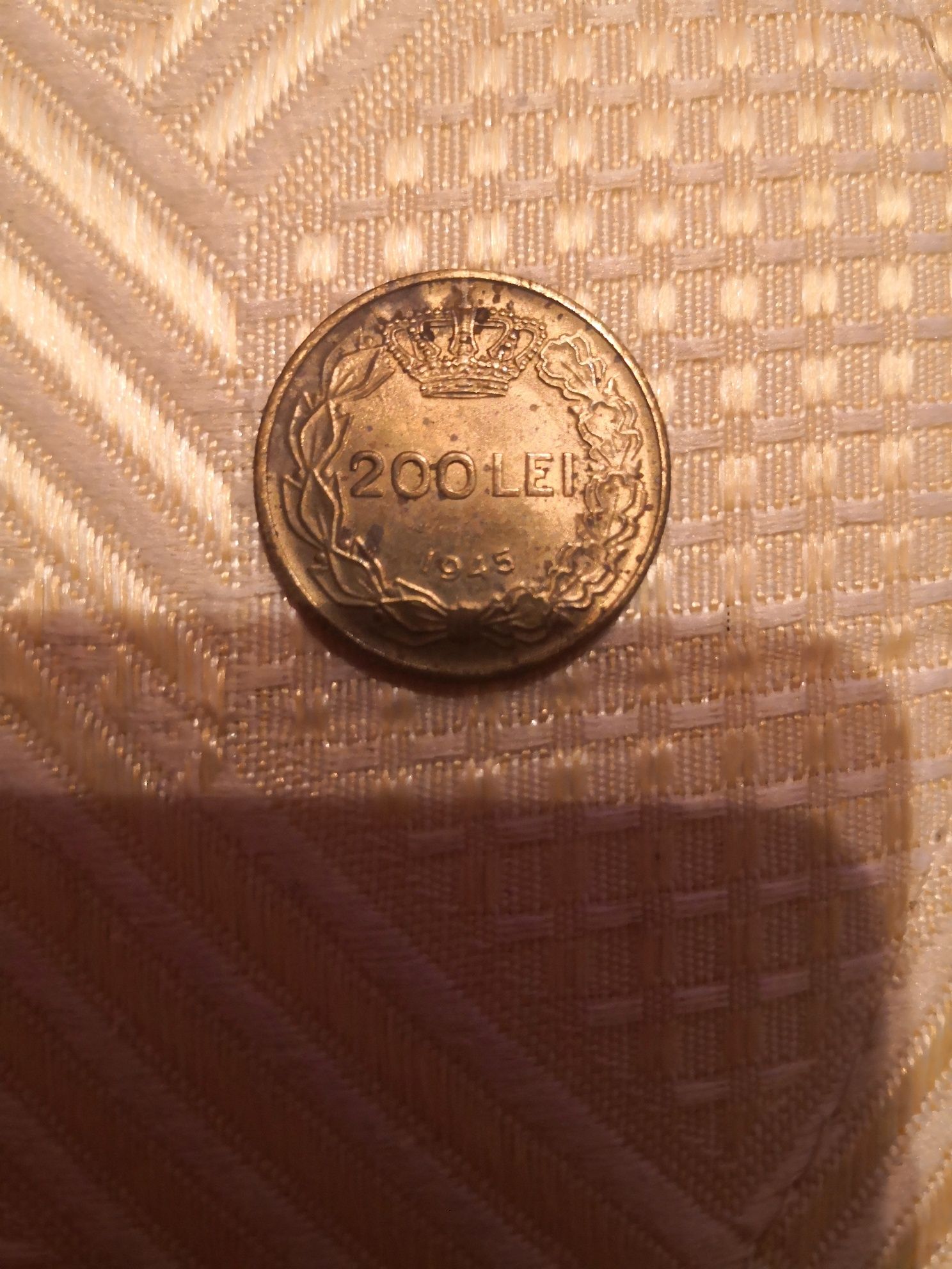 Moneda pt colecționari cu Regele Mihai 1
