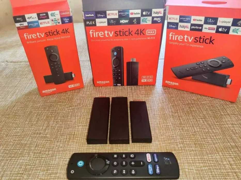 Amazon fire stick 4K si  4K MAX gen 1 si 2 progr TV filme subs RO