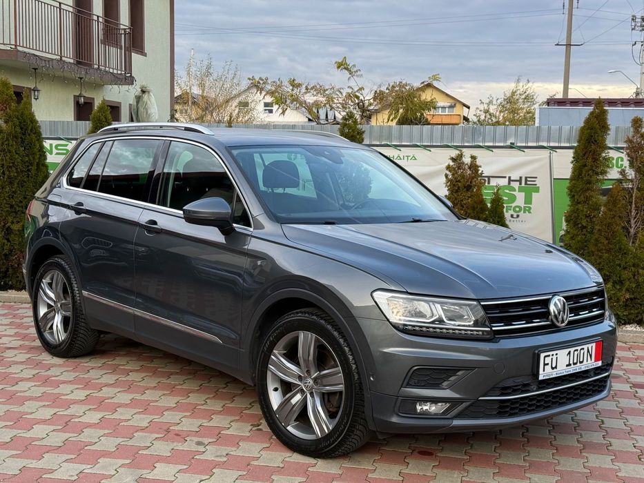 Volkswagen Tiguan 2.0 TDI 4 X 4 , 190 Cp, DSG,Jante,Nav,Volan Incalzit,R.A.R ,GARANTIE