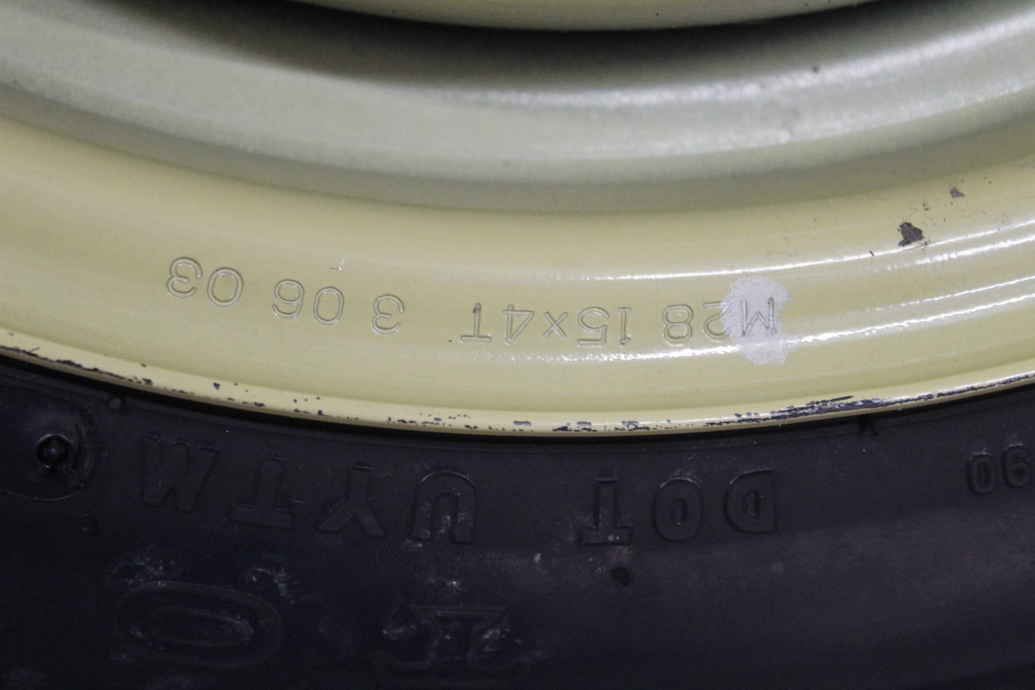 Резервна гума (патерица) 15" 4x100 Kia, Hyundai
