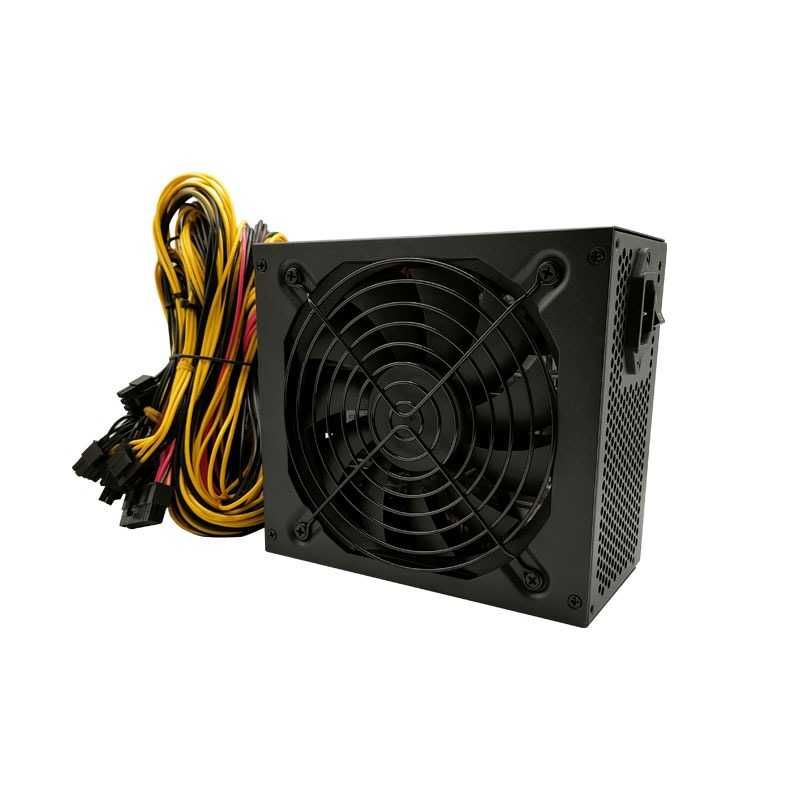АТХ Захранване 2000w/2400w Maйнинг версия .Дълги кабели, 16pci-6+2!