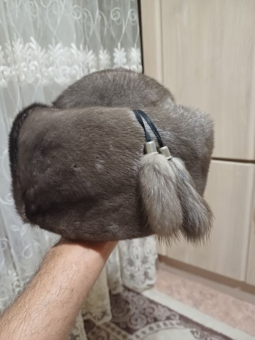 Фирменный Норка Шапка Женский