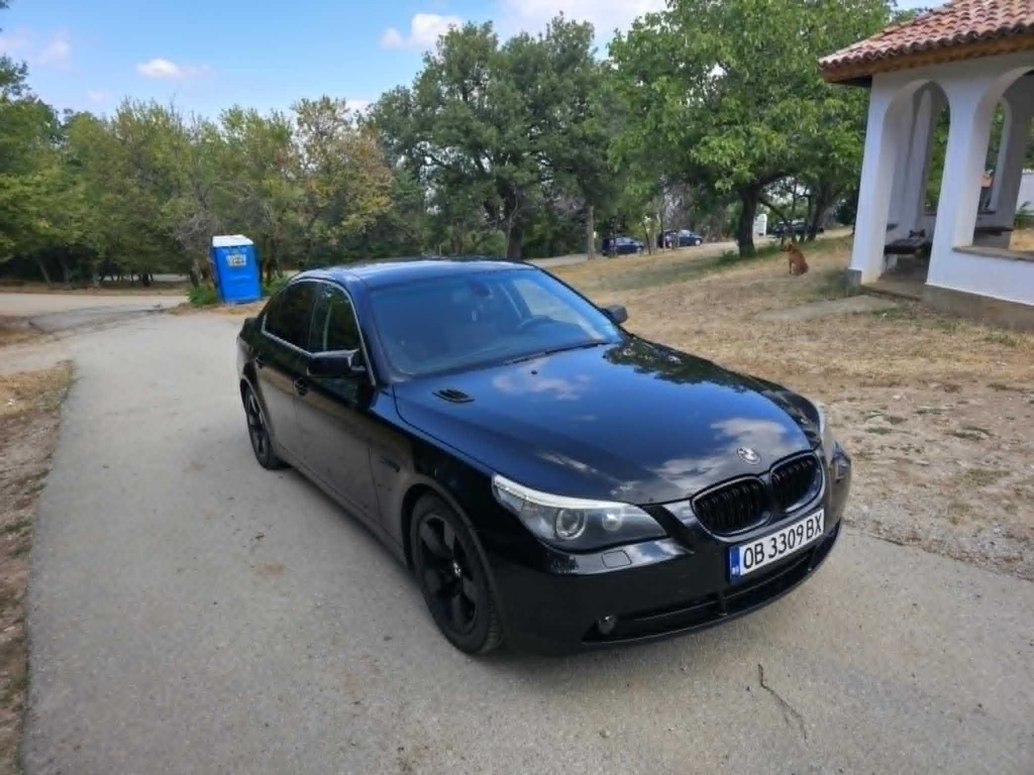 BMW e60 520I бензин+газ