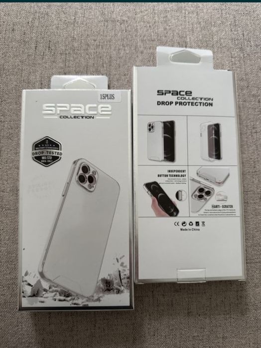 Husa transparenta din silicon pentru iphone 15 plus