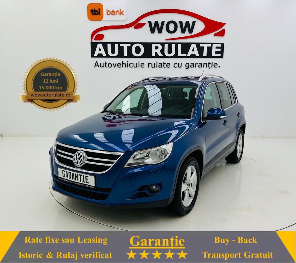 VOLKSWAGEN TIGUAN 2008 2.0D E4 GARANTIE Rate Avans 0 Doar Cu Buletin