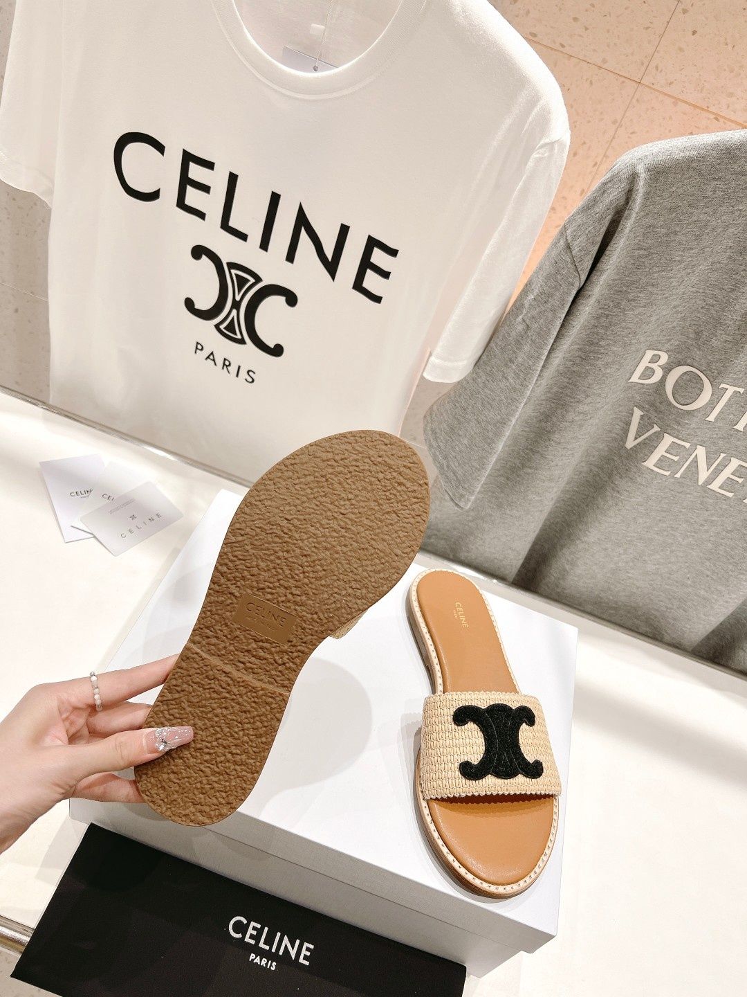 Papuci Celine dama, tip Premium