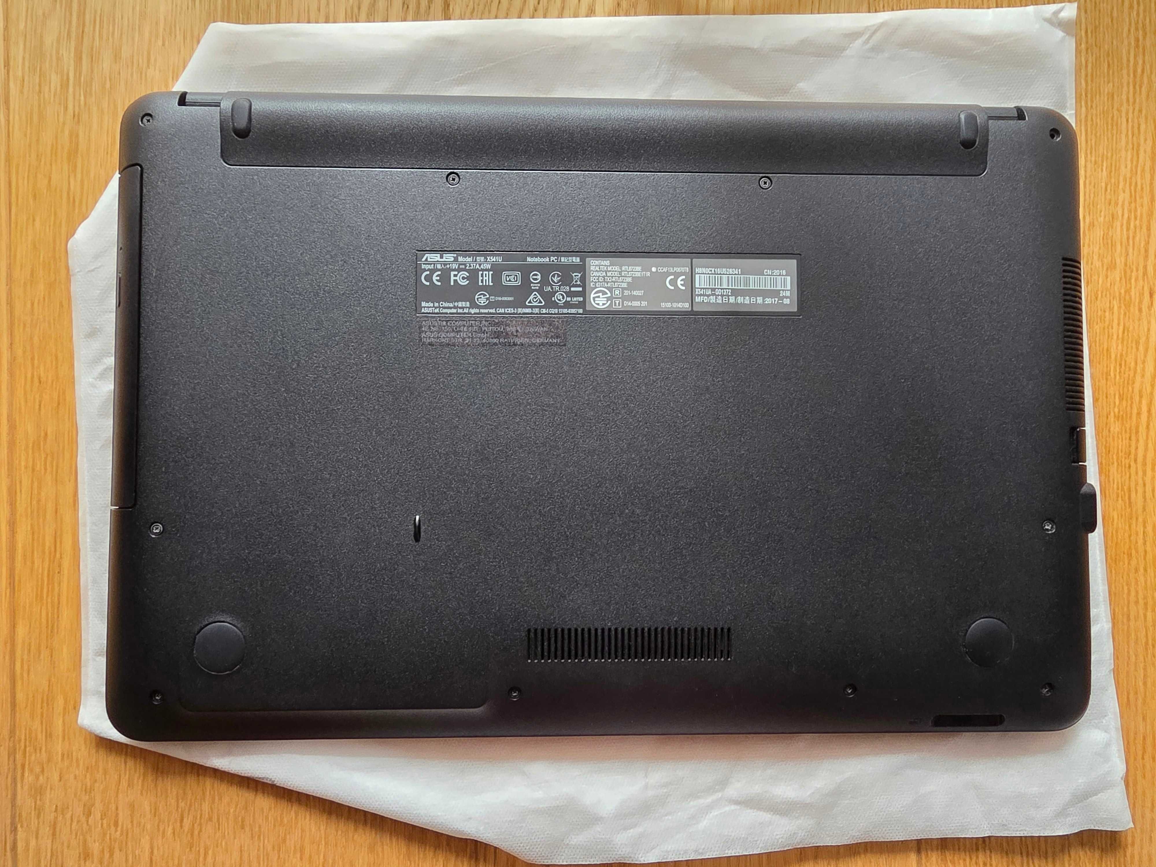 Лаптоп Asus X541UA-GO1372 - Intel I3-7100U 4GB RAM 256GB SSD