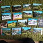 Vederi din Austria, anii 70-80-90, 41 scrise,timbrate si 42 nefolosite