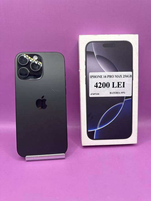 Iphone 16 Pro 256gb •Matei Amanet Crangasi•47497