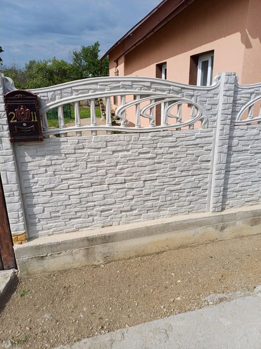 Garduri montaj gard plăci beton Dâmbovița Argeș Prahova Ilfov Bucureșt
