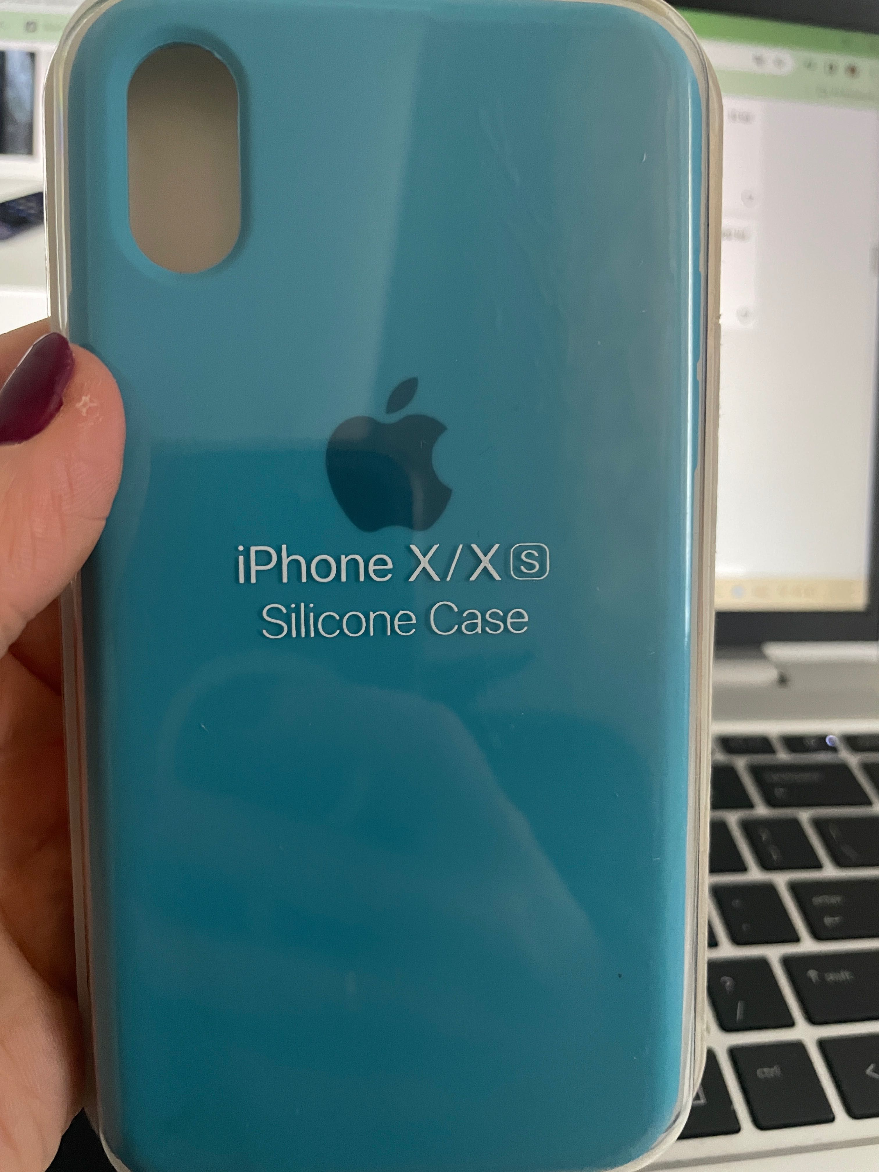 Husă silicon iPhone X și Xs