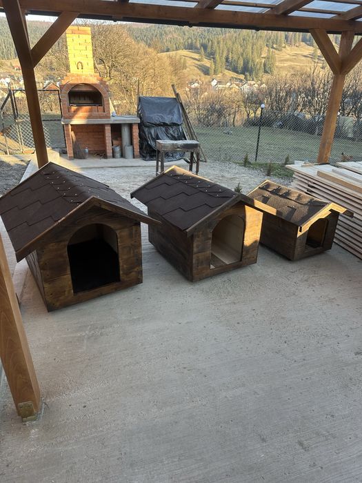 Cușcă căsuță câine talie medie/mare și mică cu livrare în toată țara