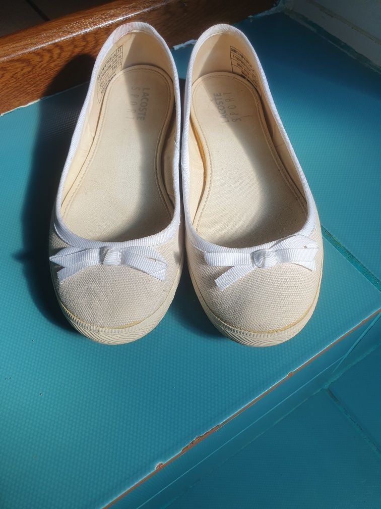 Expadrile balerini dama lacoste