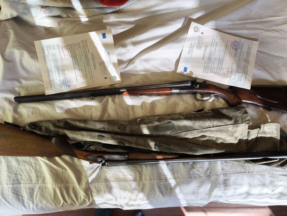 Тула/Тули. Ловни деактивирани, обезопасени пушки. Карабина. пушка