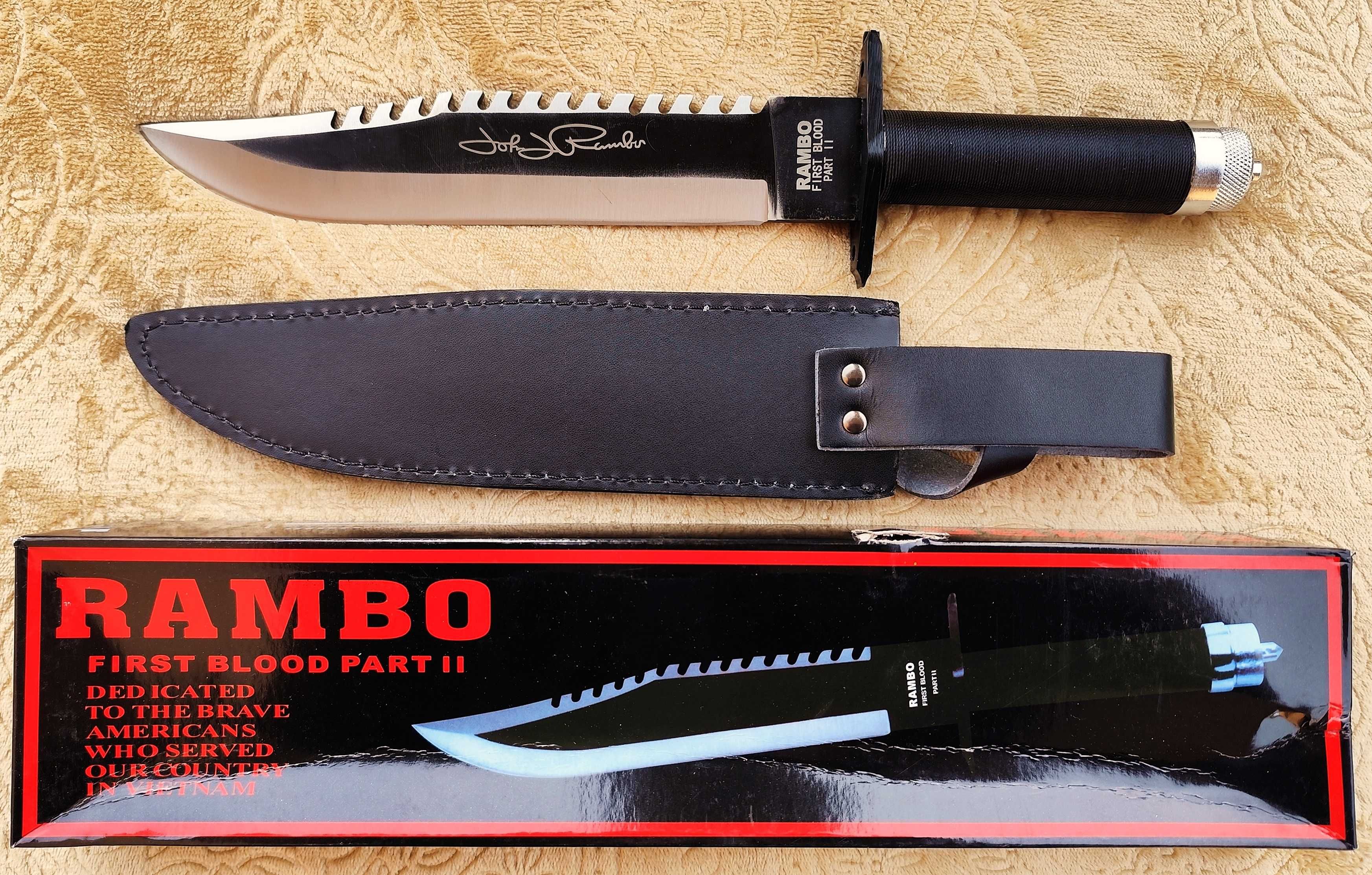 Нож за оцеляване - RAMBO II surviving