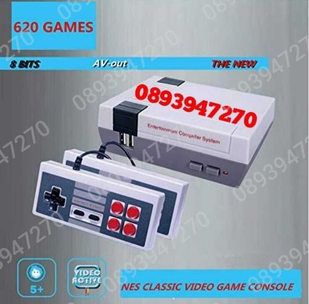 Ретро Гейминг TV Конзола Телевизионна видео игра Nintendo 620 игри