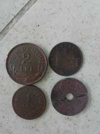 Стари румънски монети-бани и леи