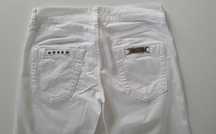 Pantaloni albi Replay
