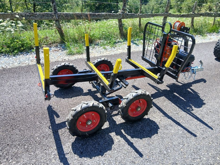 Vând remorcă pentru ATV sau tractoraș.