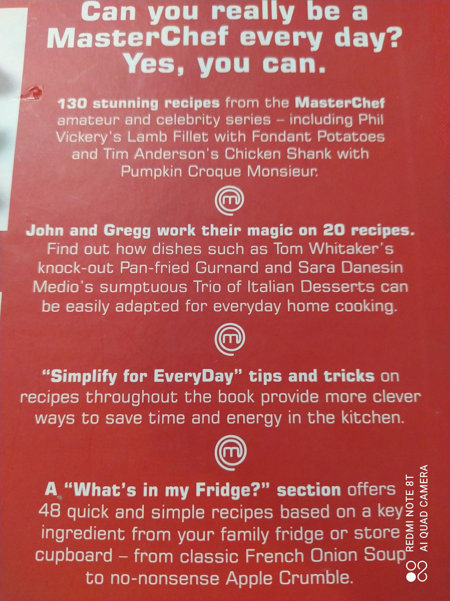 Книга "MasterChef"