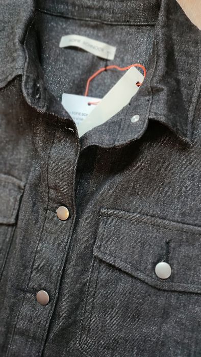 Ново Марково Дамско ХL  Дънково яке /риза ХЛ черен деним