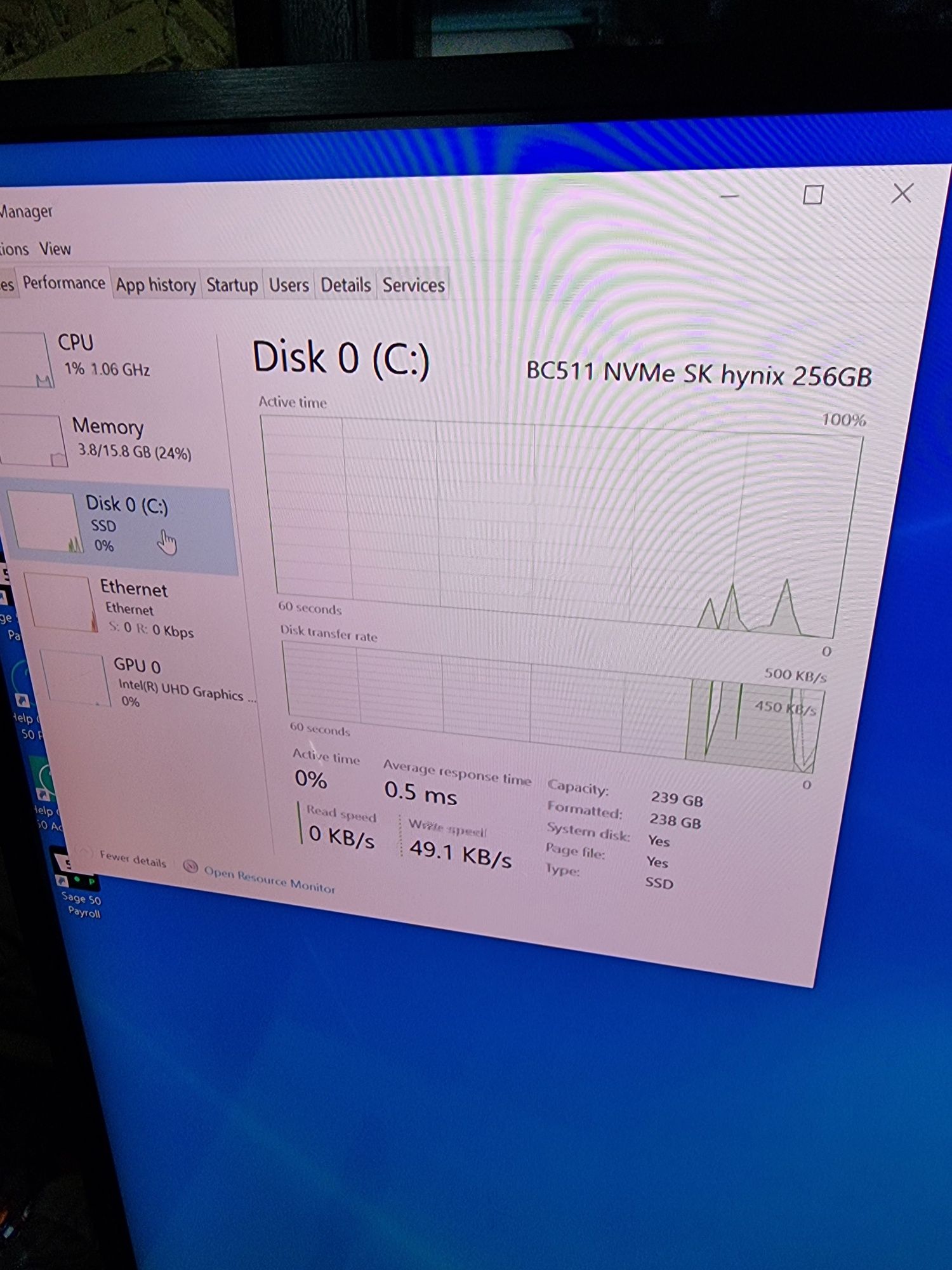 Sistem SFF dell optiplex 3080 i5 gen 10, 16gb , ssd, etc.