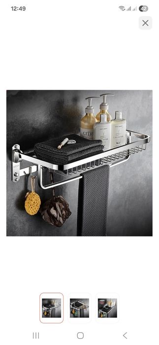 Полка для ванной новая