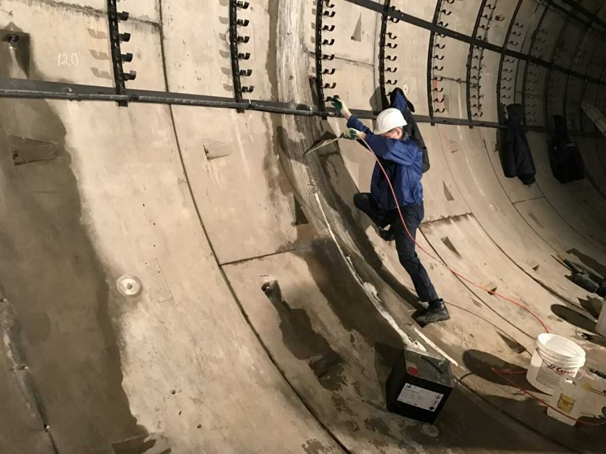 Гидроизоляция тоннелей и мостов мостовых сооружений коллекторов и шахт