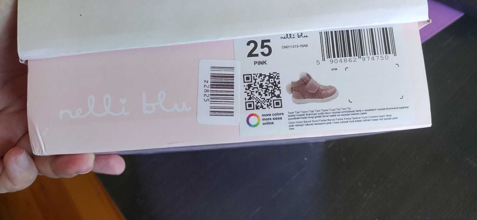 Боти за момиченце 25 номер Nelli blu