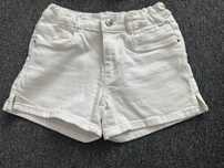 Детски къси бели панталонки ZARA kids размер 140 см