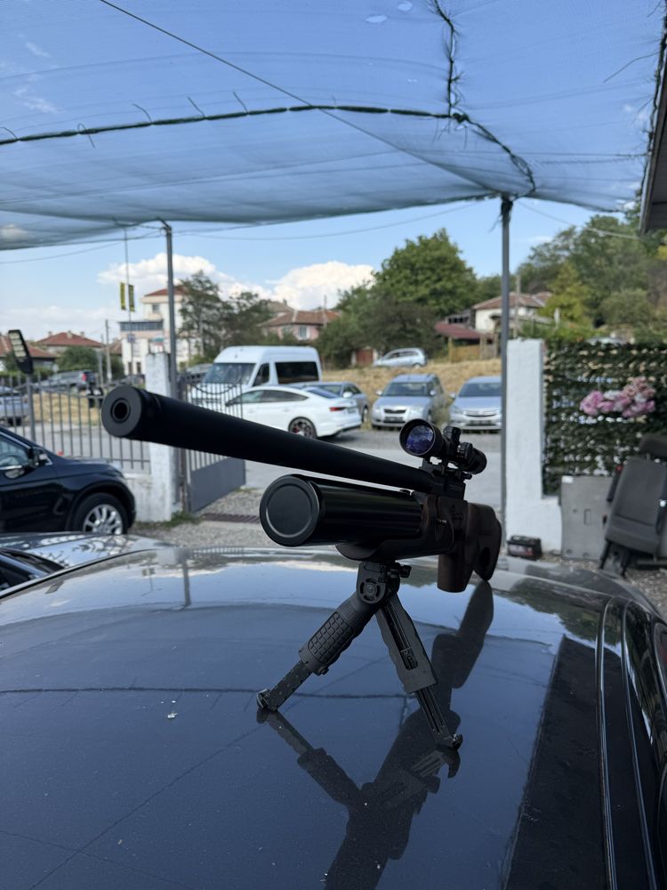 Kral Arms Big Horn cal.25 6.35mm със оптика и бутилка за зареждане