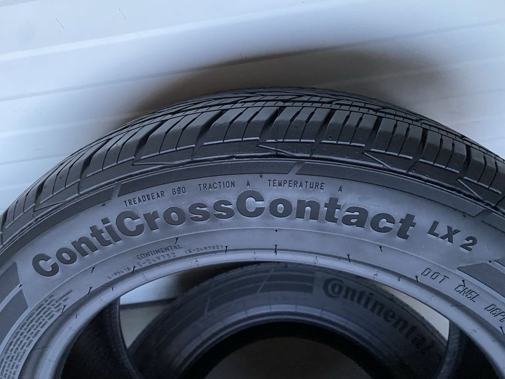 4бр гуми 225/55/18/V/Continental Conti Cross Contact LX2/dot1724/6.5/г