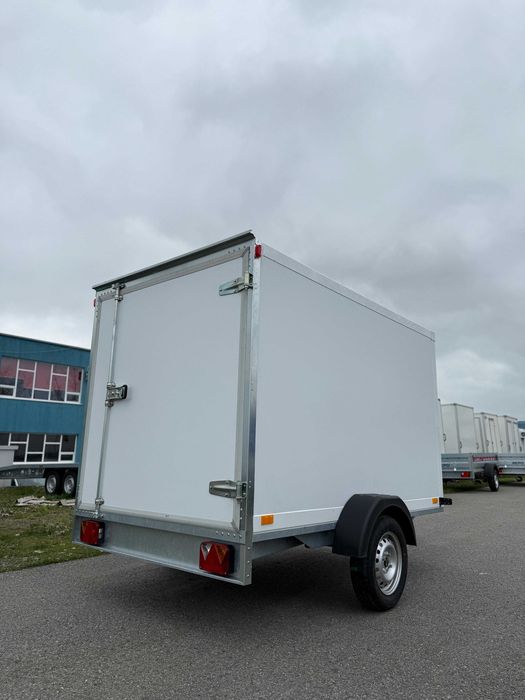 Remorca Furgon 2515/15/15 750 kg,RAR si nr rosu Gratuit