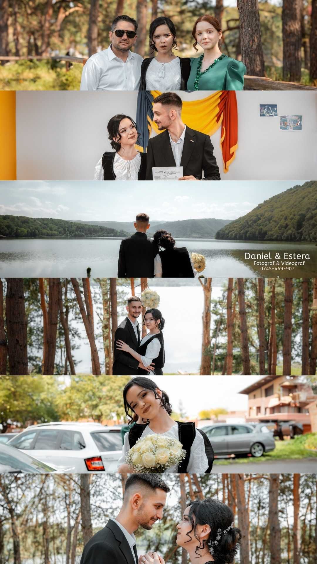 [300 euro] 1+1 Fotograf + videograf (echipa) foto video nunta botez