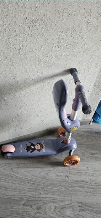 Детский самокат на возраст от 2 до 4 лет