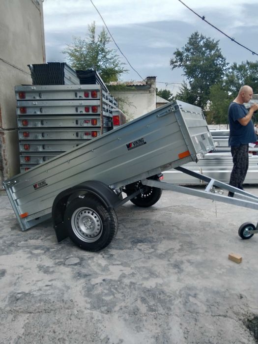Прицеп VIKING 1322 с бортами 500 мм 2,2х1,3 м сем