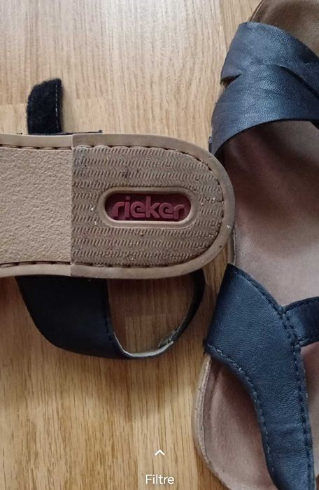 Sandale Piele Naturala Rieker