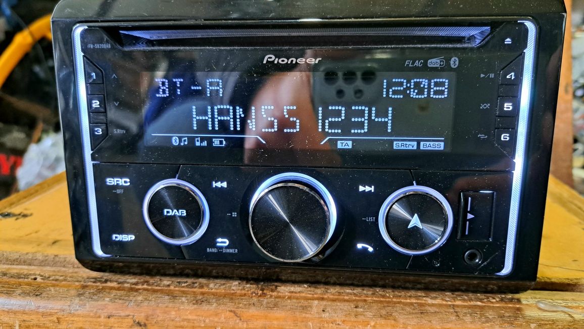 2 дин PIONEER fh-s820DAB