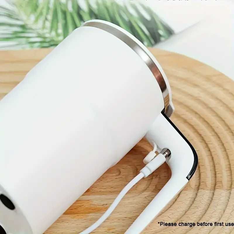 Саморазбъркваща се Термо Чаша с USB зареждане за кафе чай и др напитки