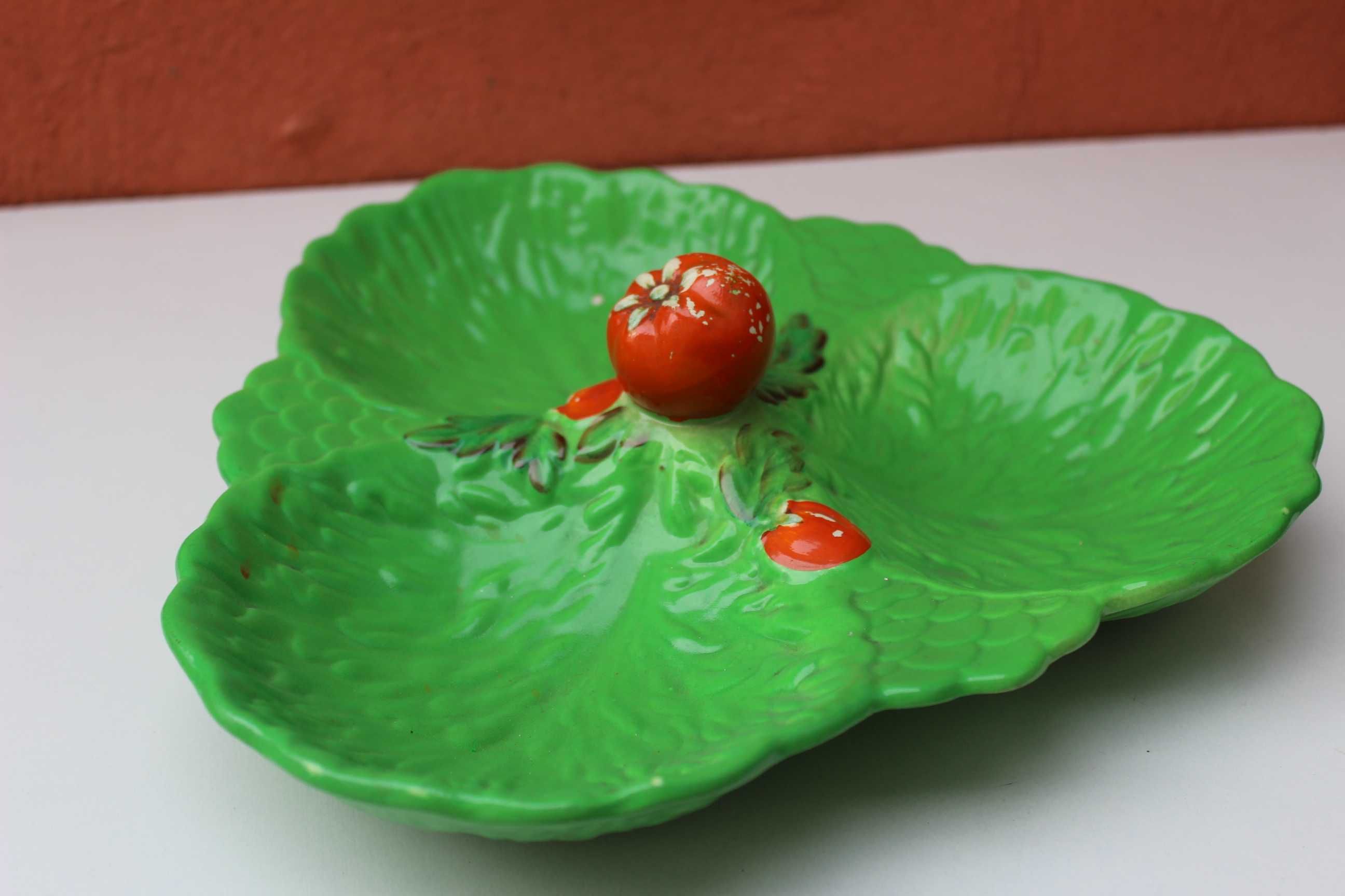 Set 4 piese MAJOLICA Cabbage Leaf, CROWN DEVON, Carlton Ware