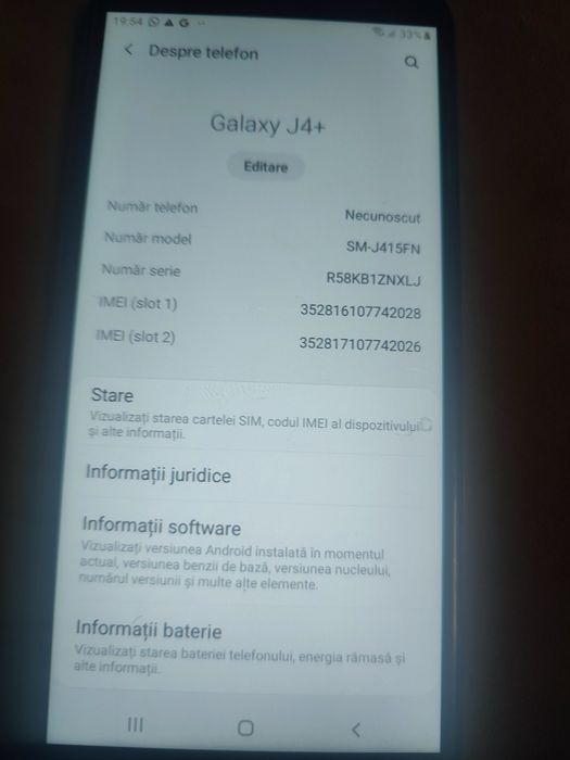 Samsung a32 si Samsung j4+