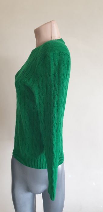 POLO Ralph Lauren Cable Wool / Cashmere Knit  M НОВО ОРИГИНАЛ Дамски П