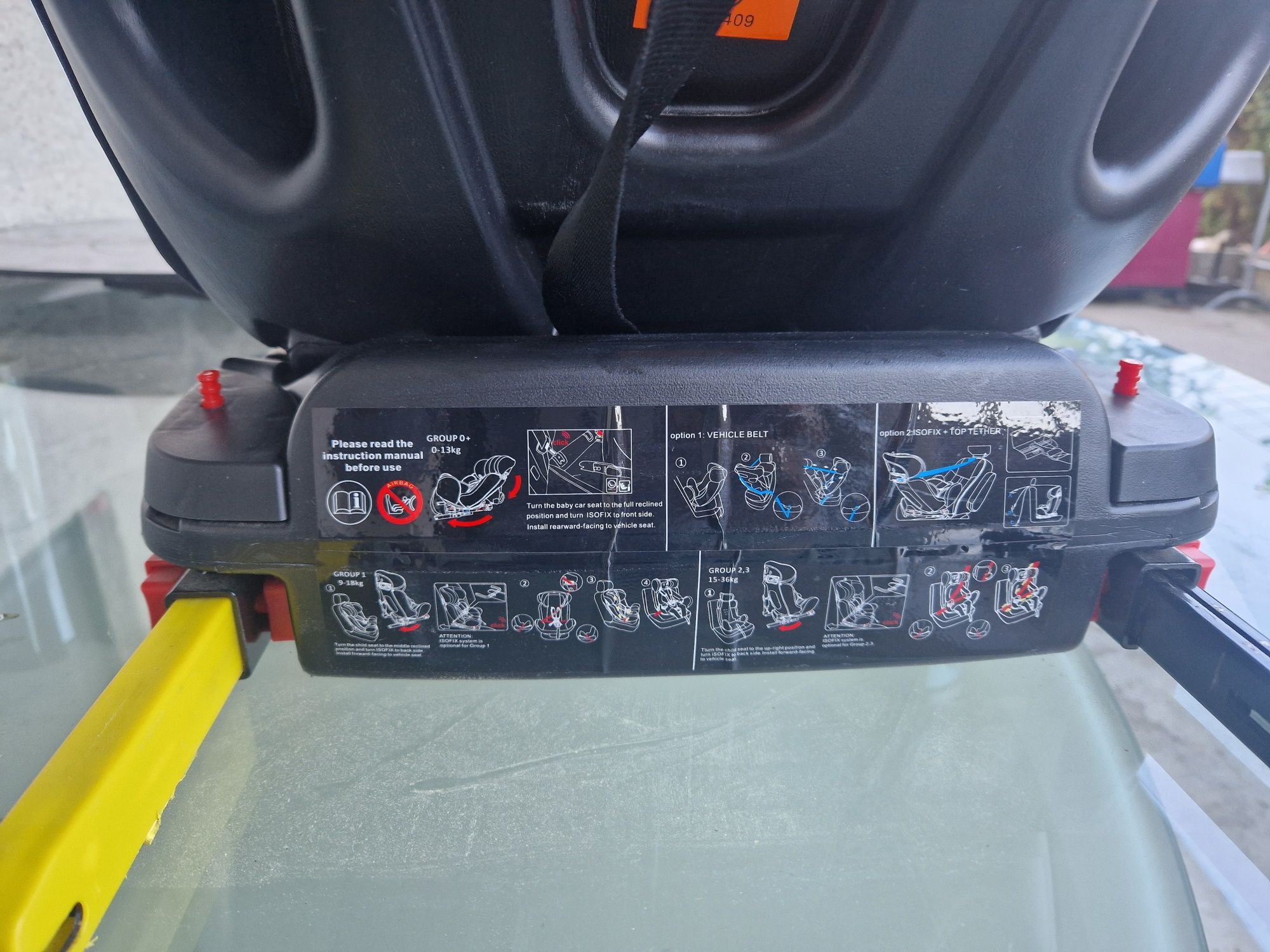 Стoлче за кола с повреден isofix